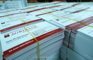 In card visit ngan hang nong nghiep agribank